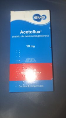 Quais as contraindicações do Acetoflux?